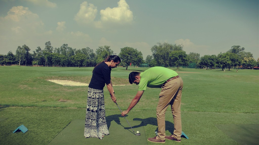 How to play golf